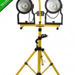 1,9m TELESKOP ARBEITSLEUCHTE BAUSTRAHLER ARBEITSLAMPE Y